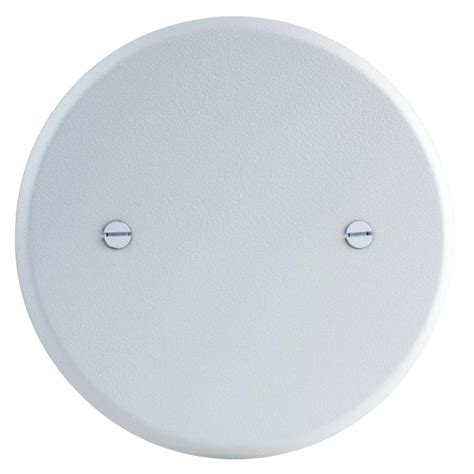 round electrical box cover plates|5 inch round outlet cover.